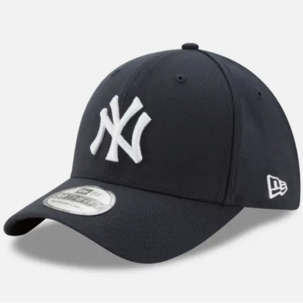 New York Yankees New Era Navy Team Classic 39Thirty Flex Fit Hat M/L NEW